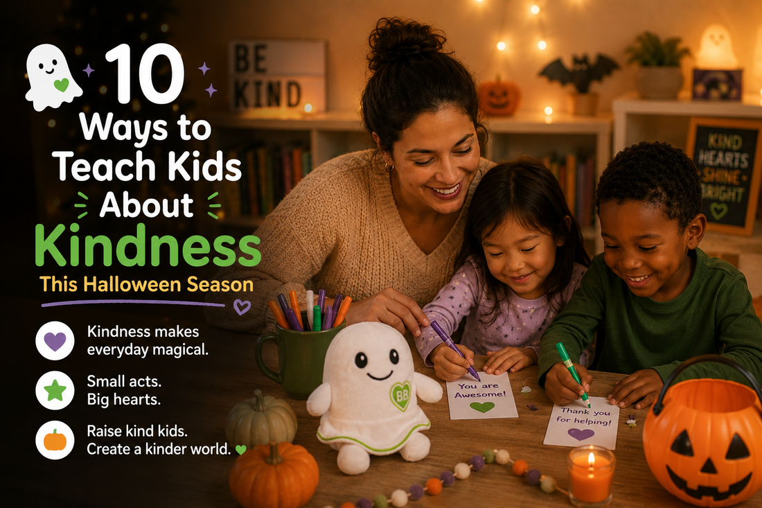 10 Ways to Teach Kids About Kindness This Halloween Season