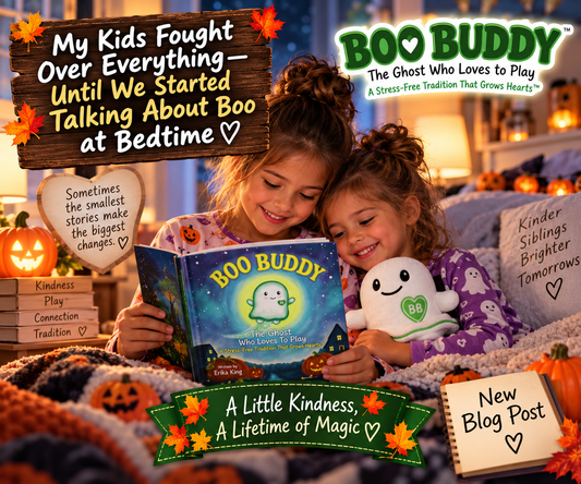 My Kids Fought Over Everything — Until We Started Talking About Boo at Bedtime